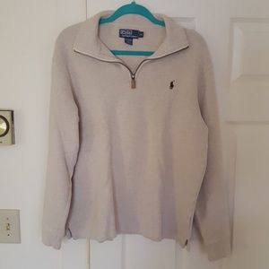 Polo Ralph Lauren 1/4 Zip Sweater Mens L